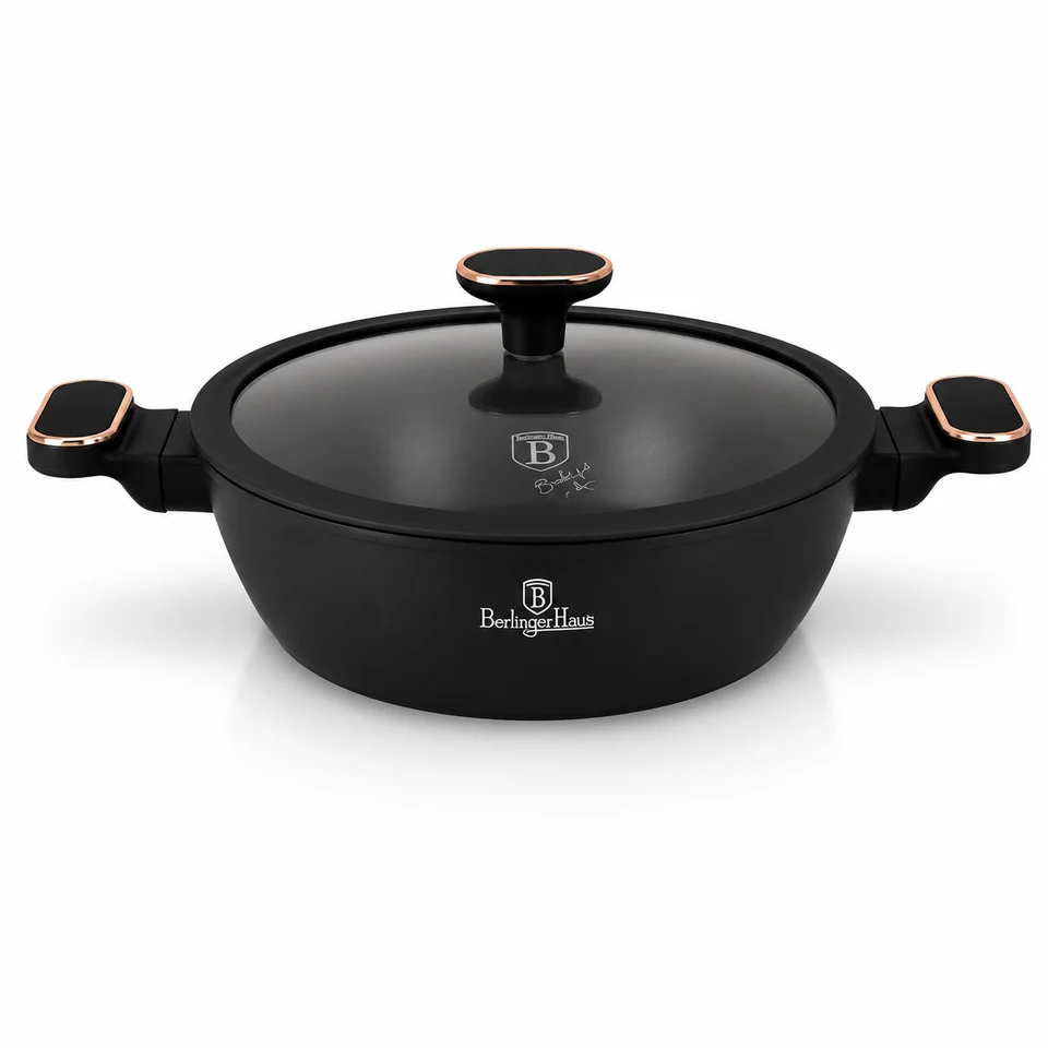 Berlinger Haus Black Rose lonac s poklopcem