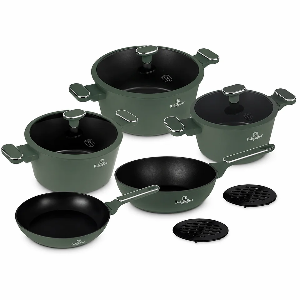 Berlinger Haus Matte Green set posuđa