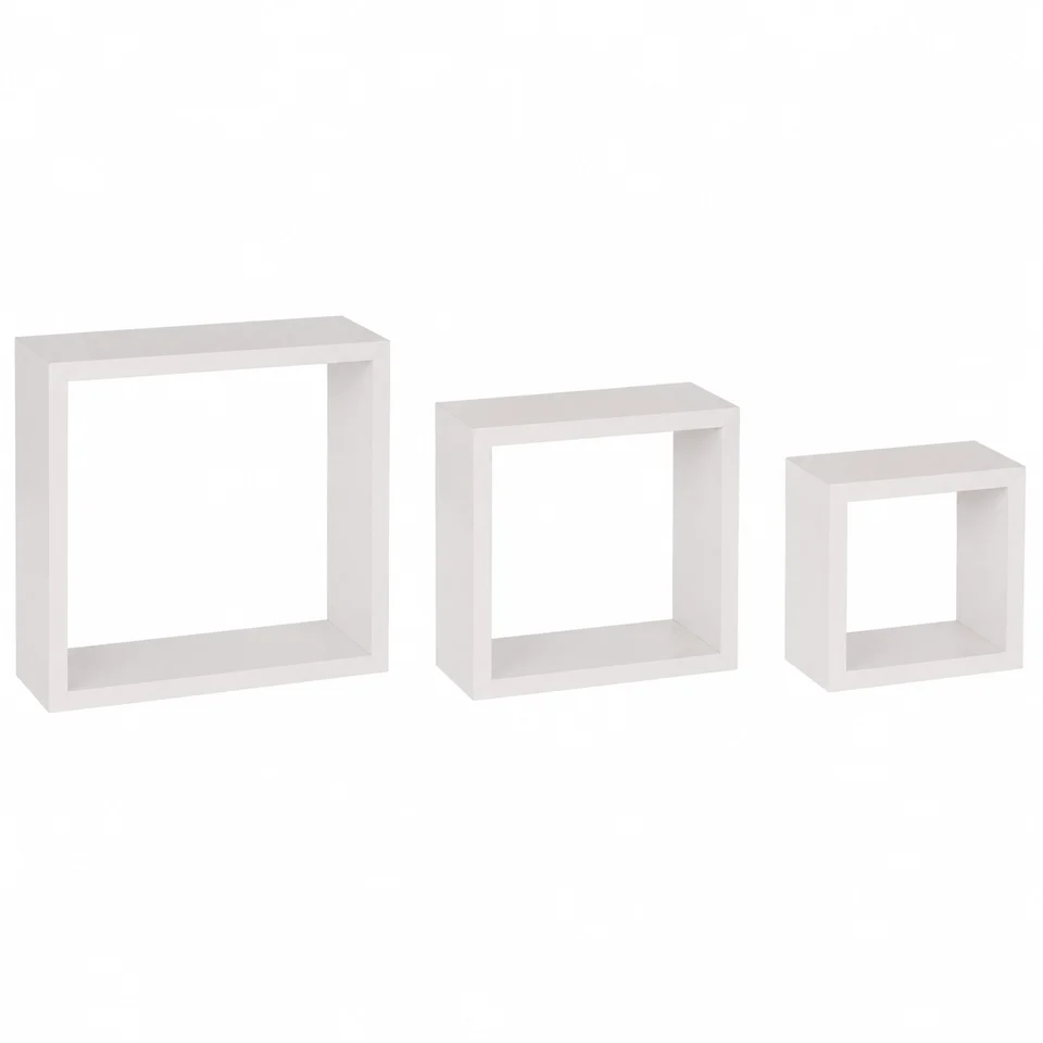 Zidns set polica Fixy Cube bijela