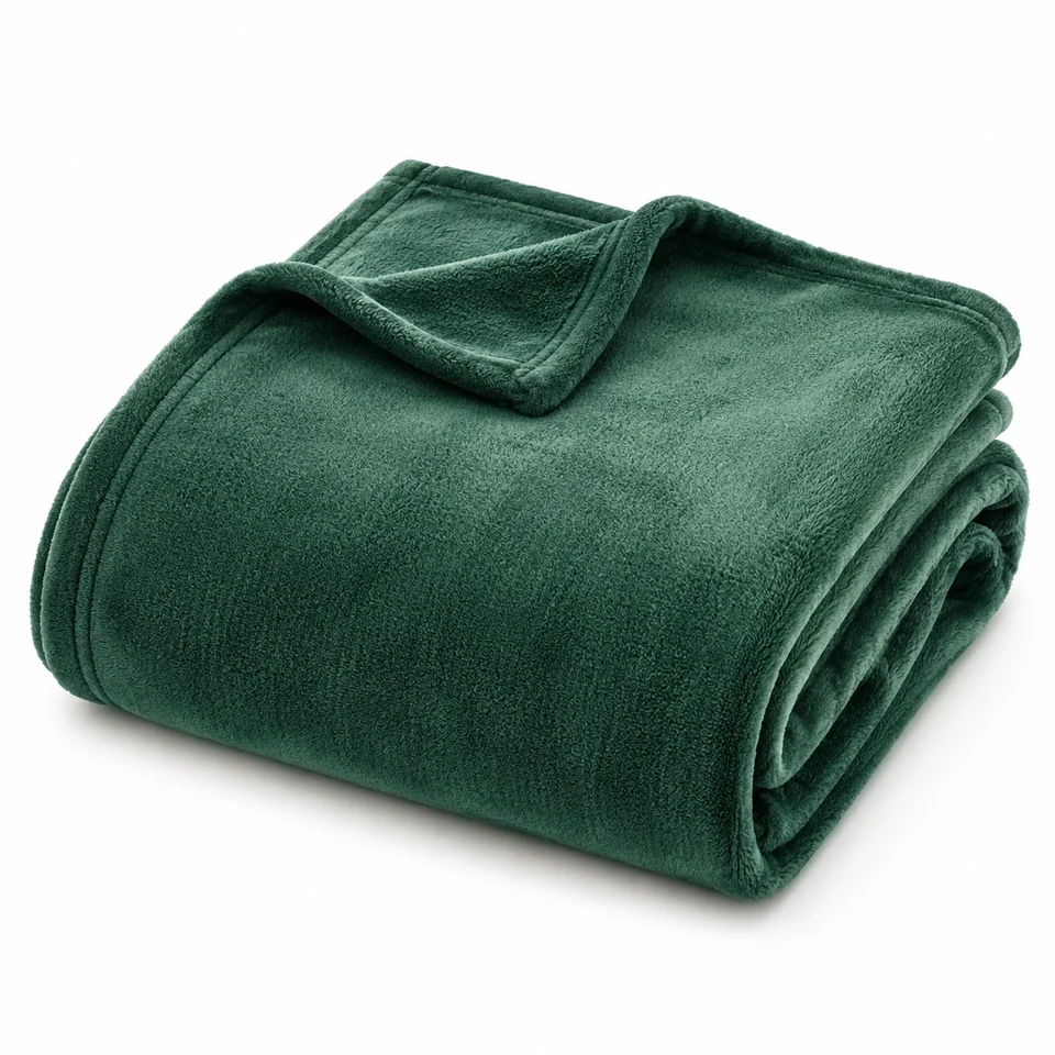 Deka Flanel zelena
