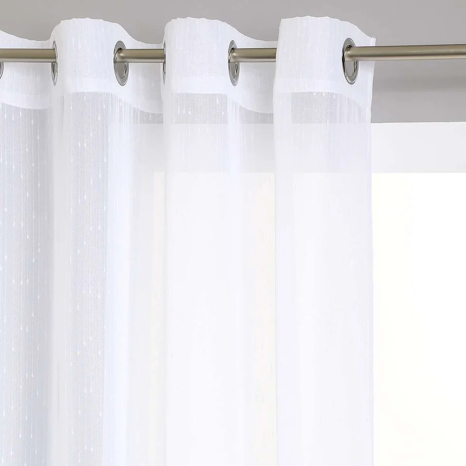 Zavjesa Stripe White