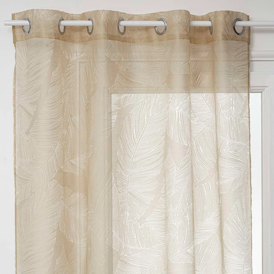 Zavjesa Leaf Beige