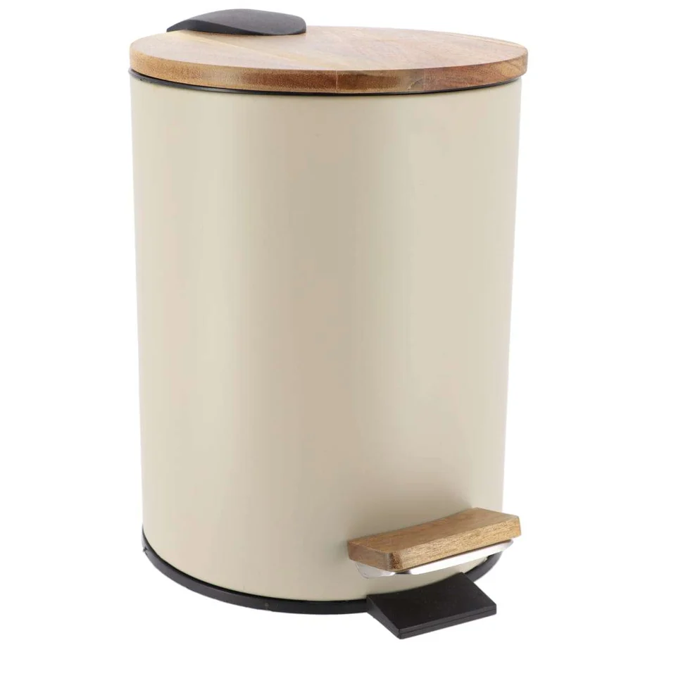 Kanta za smeće Mira Beige – s pedalom