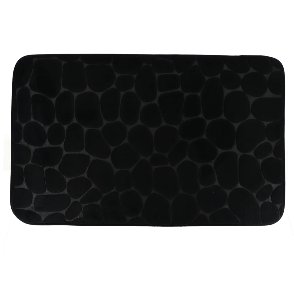Kupaonski tepih Pebble Black