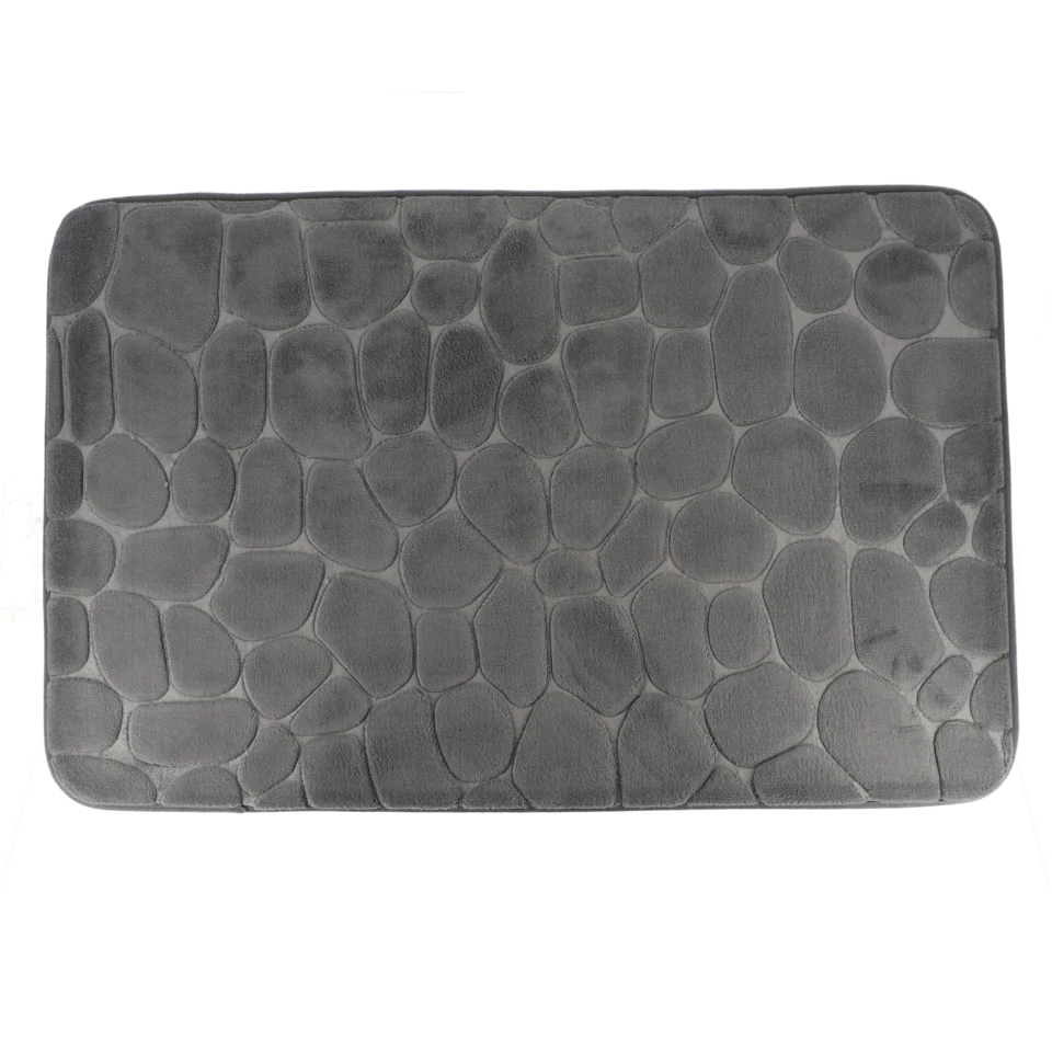 Kupaonski tepih Pebble Dark Grey