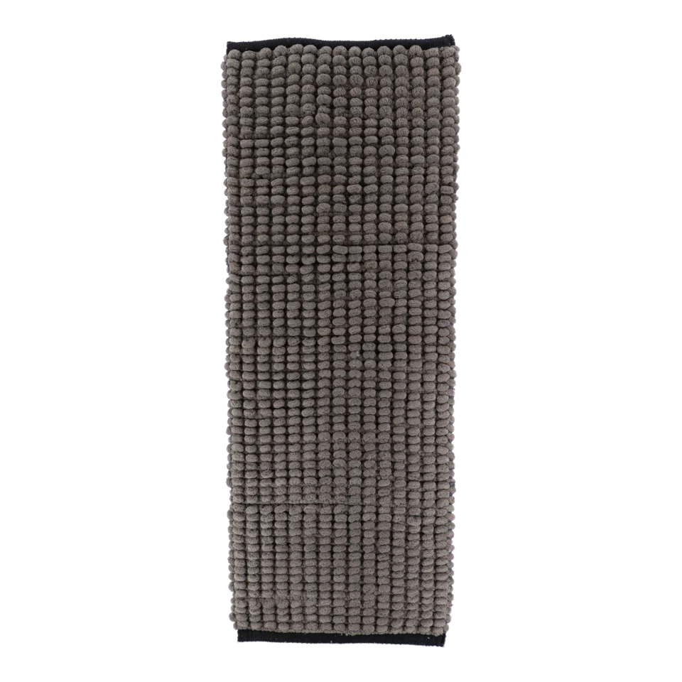 Kupaonski tepih T Grey Black