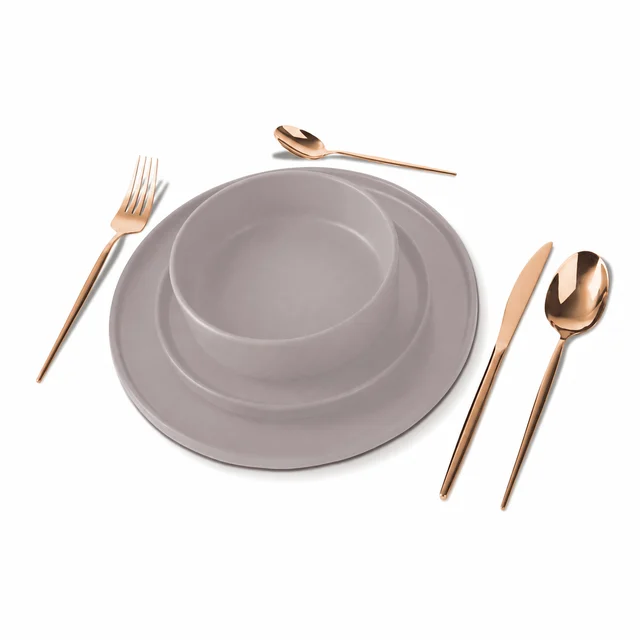Berlinger Haus Set posuđa 18/1 Taupe Collection