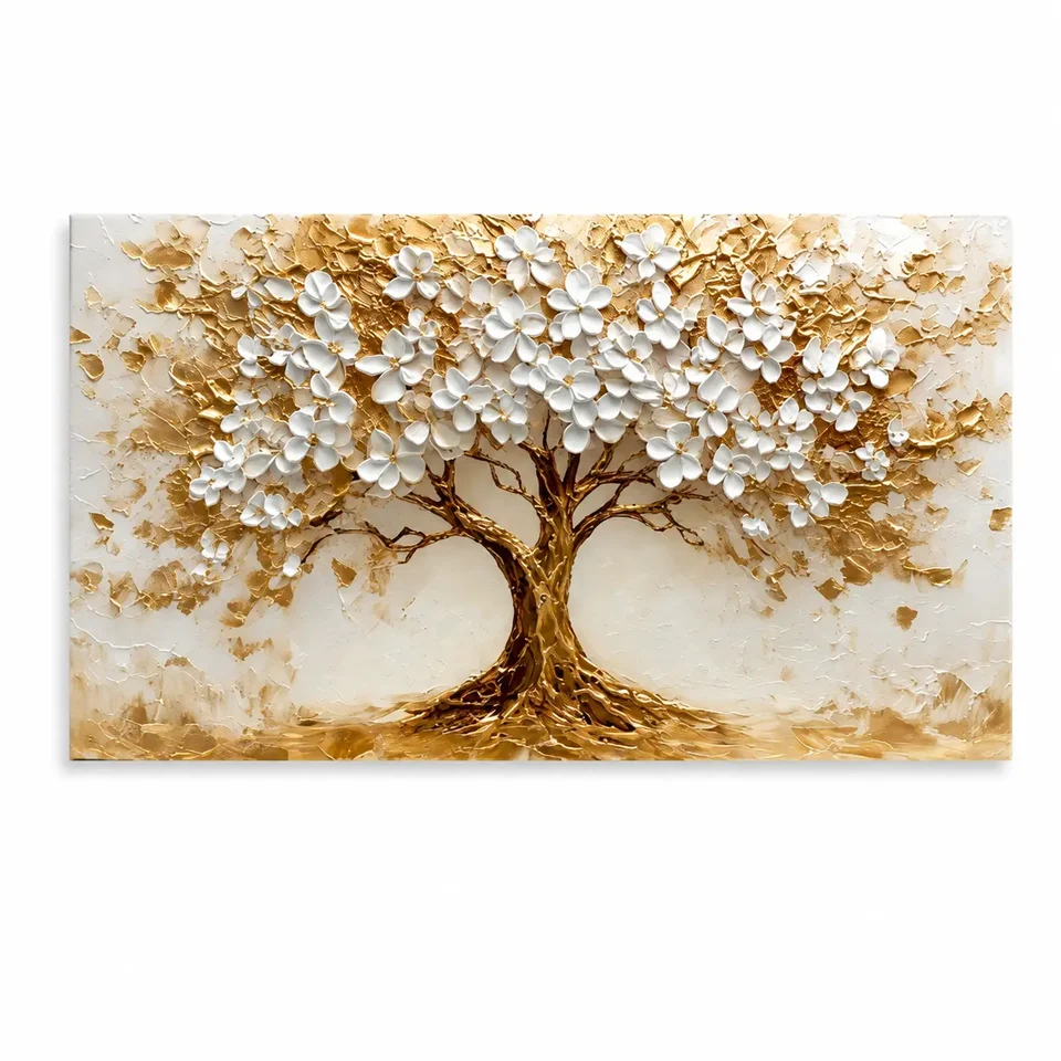 Zidna slika Golden Blossom