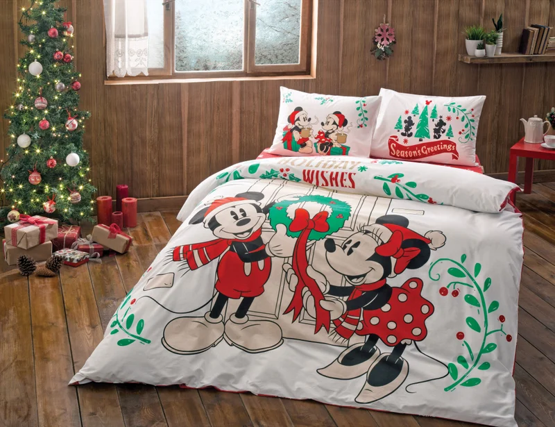 TAC posteljina Mickey and Minnie