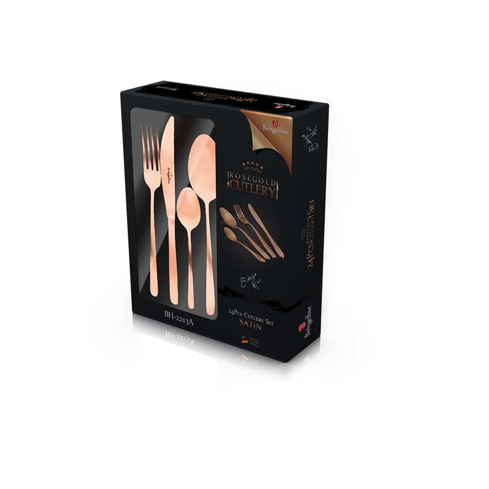 Berlinger Haus Pribor za jelo 24 kom Rose Gold Collection - Image 2